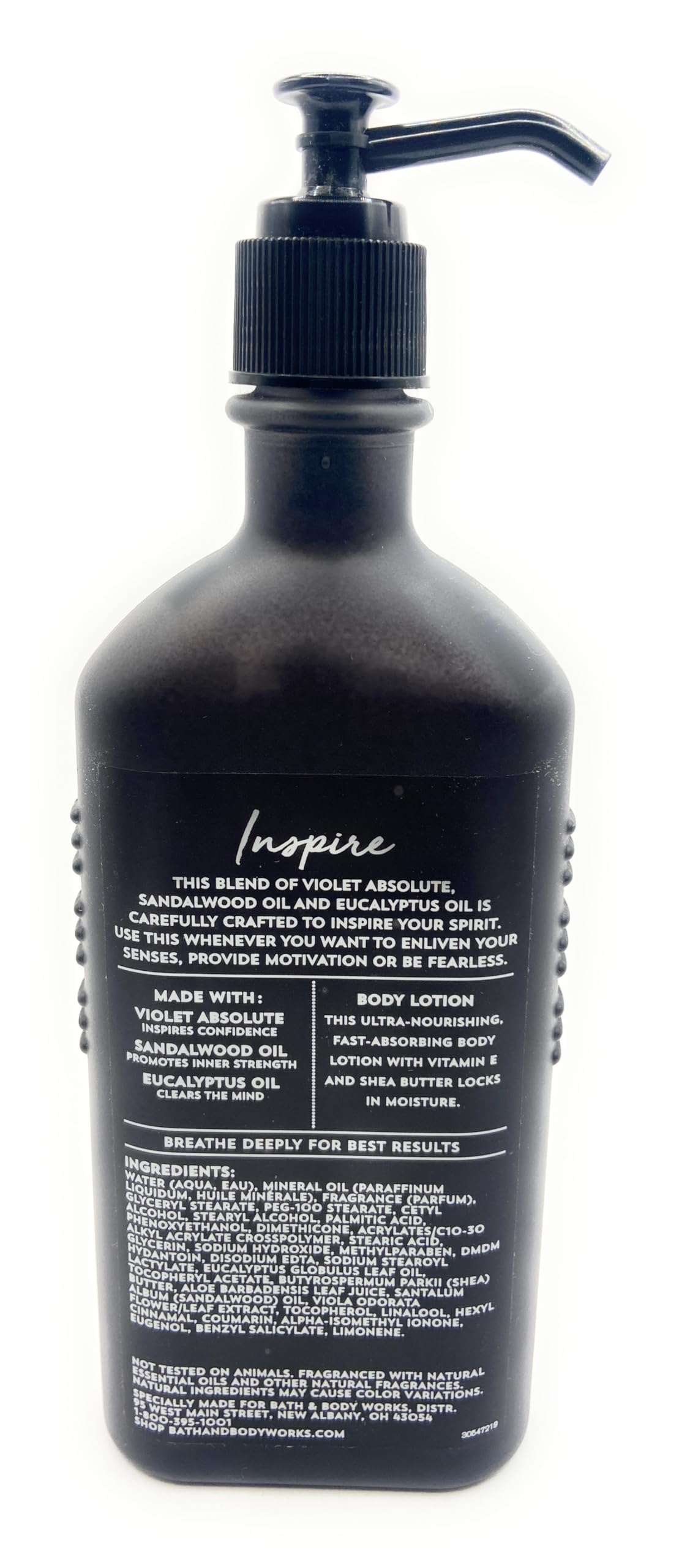 Bath and Body Works Aromatherapy Inspire Moisturizing Body Lotion- 6.5 fl. oz / 192 ml Beauty & Personal Care Bath & Body Works