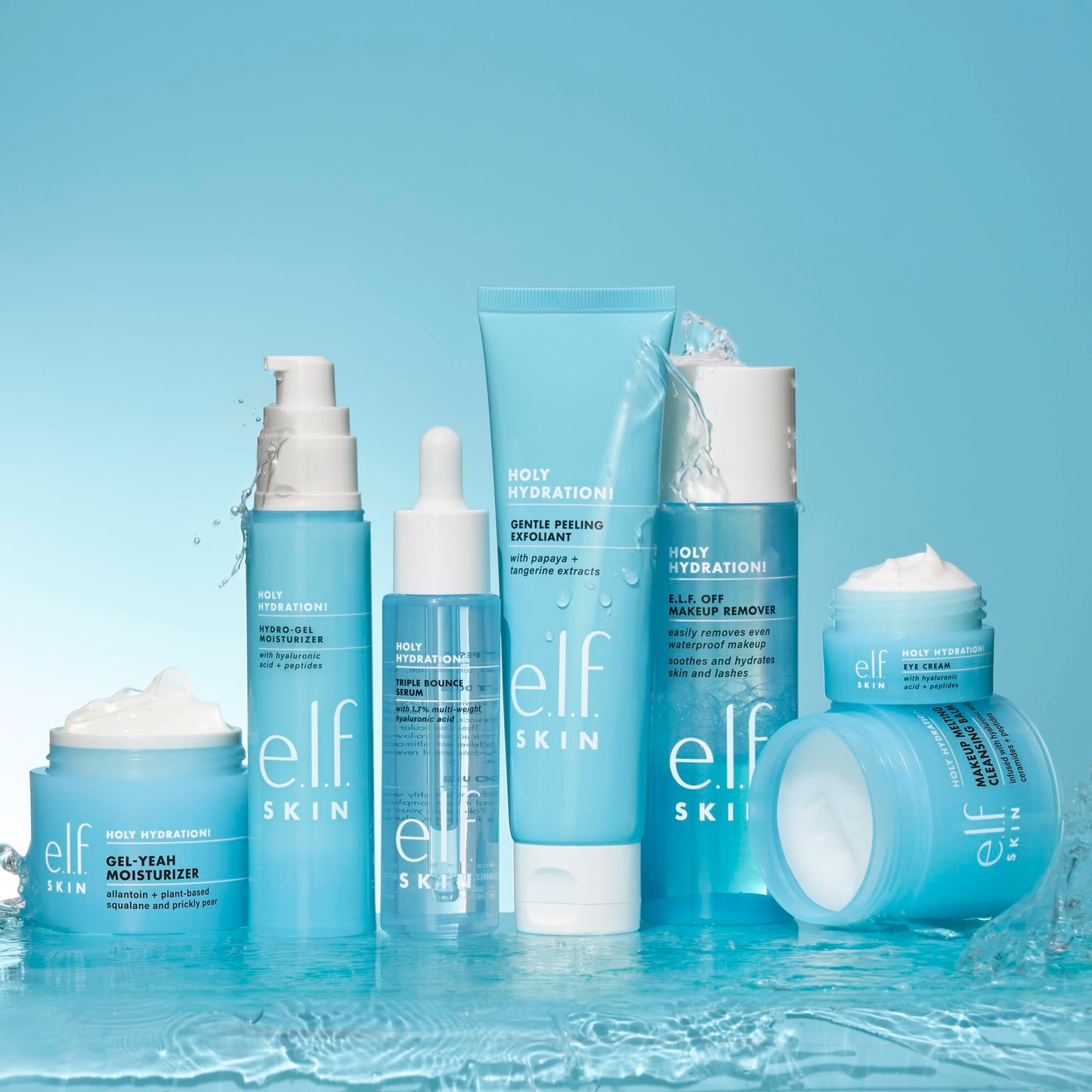 e.l.f. SKIN Holy Hydration! Hydro-Gel Moisturizer, Hydrates & Moisturizes Skin for a Plumped Up Complexion, Lightweight & Quick-Absorbing, 1.76 Oz Beauty & Personal Care e.l.f.