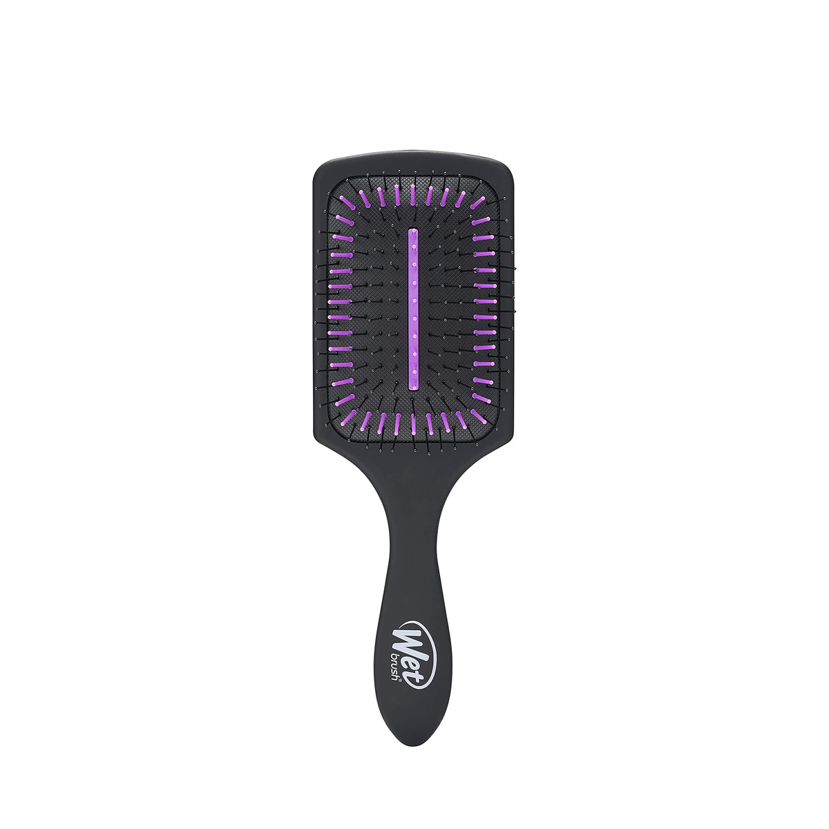 Wet Brush Refresh and Extend Paddle Detangler, Black, Detangling Brush with Infused Charcoal Ultra-Soft IntelliFlex Bristles For All Hair Types Beauty & Personal Care Wet Brush