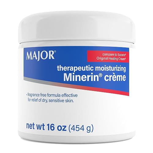 MAJOR Therapeutic Moisturizing Minerin Créme - Body Cream Moisturizer for Dry Skin - Fragrance-Free - 16 Oz. (1 Pack) Beauty & Personal Care MAJOR