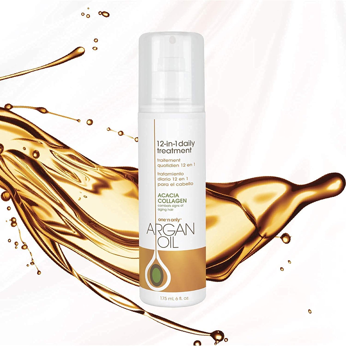 One N' Only Argan Oil 12-in-1 Daily Treatment Lightweight, Helps Control Frizz, Smooths, Detangles, Moisturizes, Strengthens and Adds Body to Dry Beauty & Personal Care One 'N Only