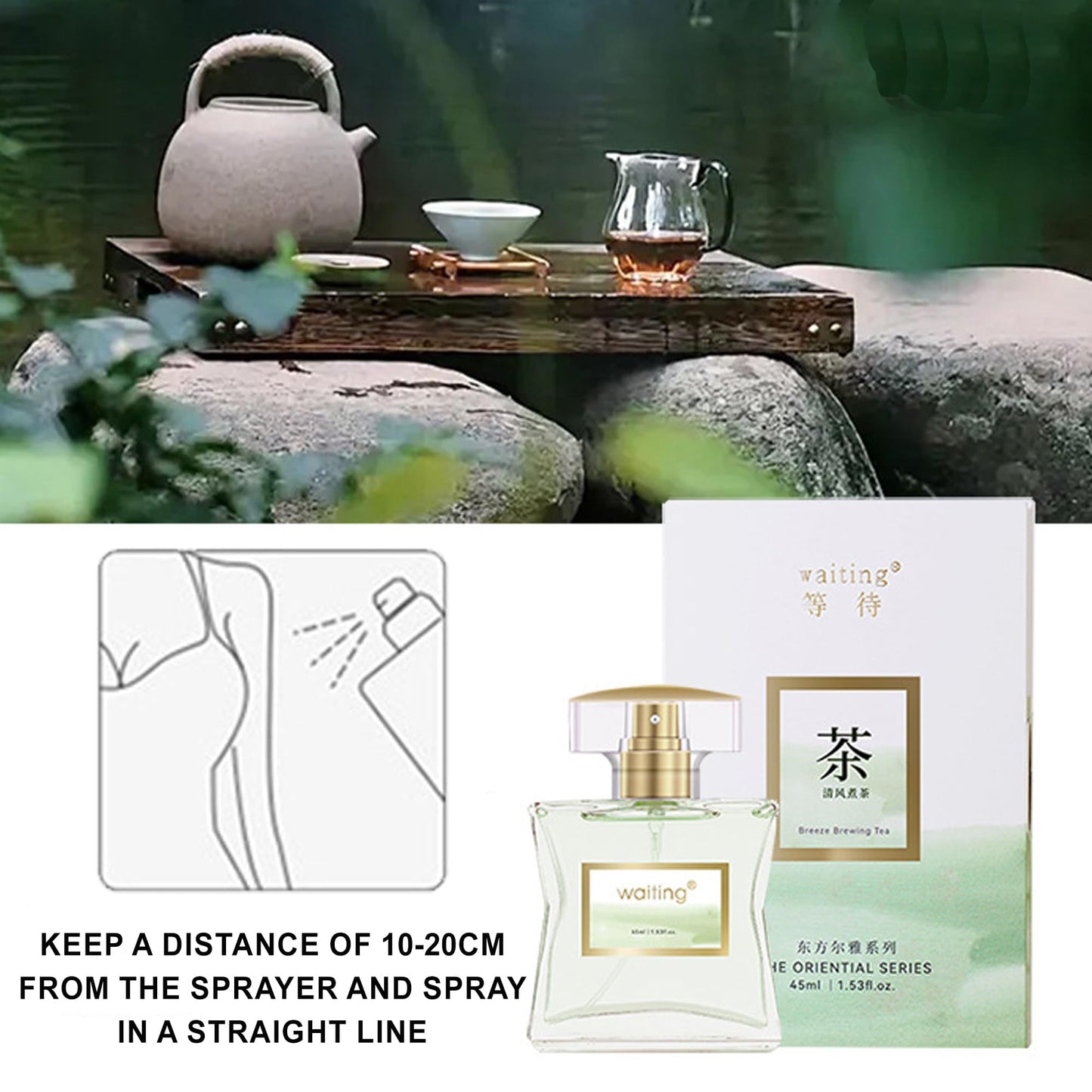 XFXS Perfume Long-Lasting Fragrance For Unisex,Floral Citrus Woody Notes,Luxury Eau De Toilette-45ml (Tea) Beauty & Personal Care XFXS