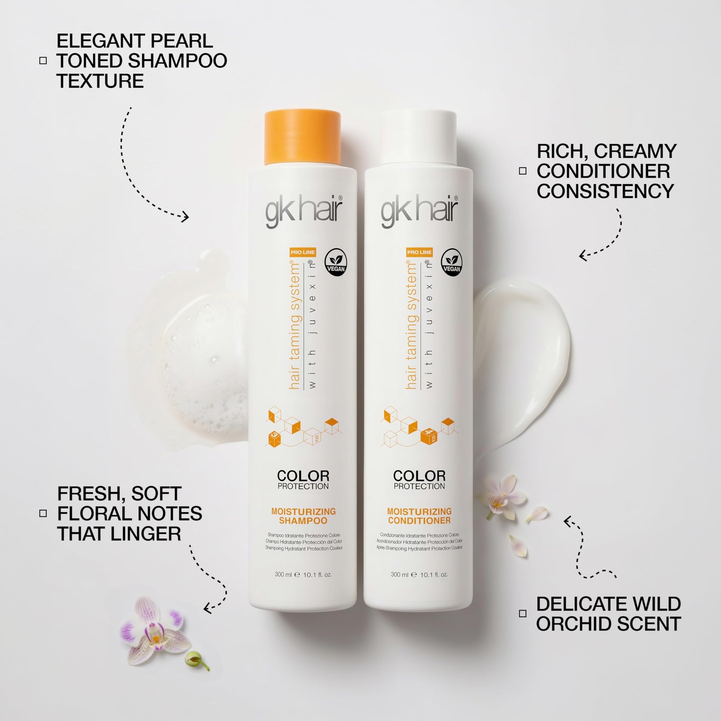 GK HAIR Keratin Shampoo and Conditioner set, Sulfate Free Moisturizing shampoo & conditioner for Color Treated Hair, Hydrating lightweight Formula Beauty & Personal Care GK HAIR