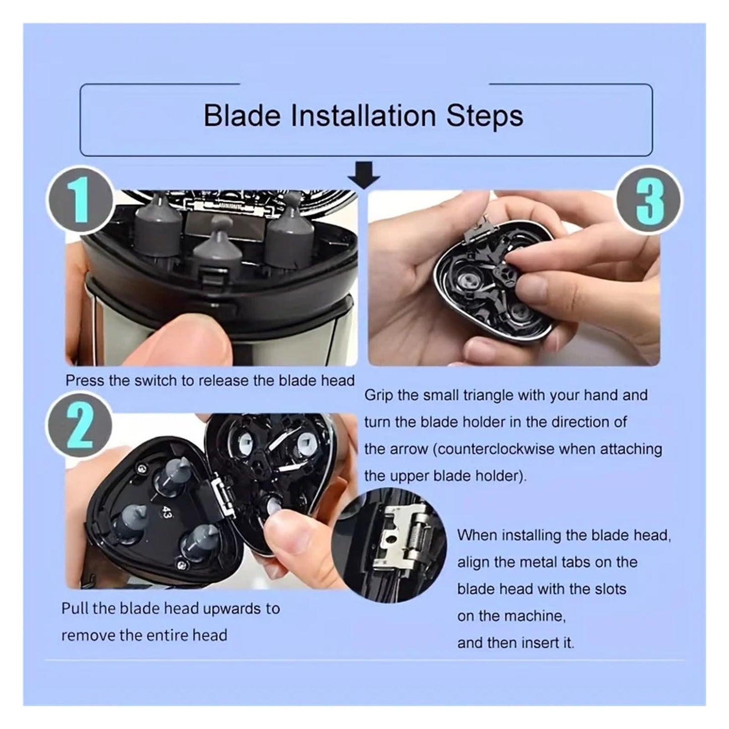 RQ10 RQ11 RQ12 SH90 SH70 Razor Replacement Blade Shaver Head?Compatible For Norelco?9000 7000 S9712 S9911 S9152 S9311 S9031 9300 S9000 Beauty and Personal Care ZFGANTWC