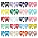 Hair Clips, ECADY (100-Pack 20 Colors) Non-Slip Snap Barrettes for Girls, Women, Kids - 2 Inch Beauty & Personal Care ECADY