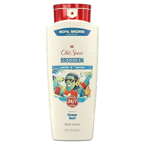 Old Spice Body Wash for Men, Summerdudes, 24/7 Shower Fresh with Daily Use, Long Lasting Scent, Cleanse & Refresh Skin, VIP Festival Experience Beauty & Personal Care Old Spice