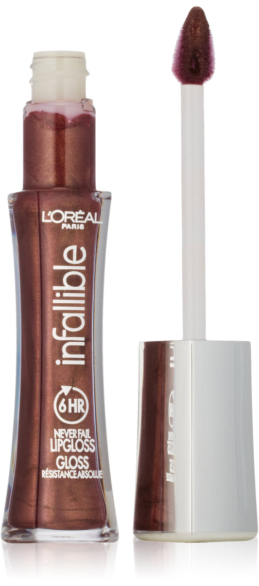 L'Oréal Paris Infallible 8 HR Pro Gloss, Raisin, 0.21 fl. oz.