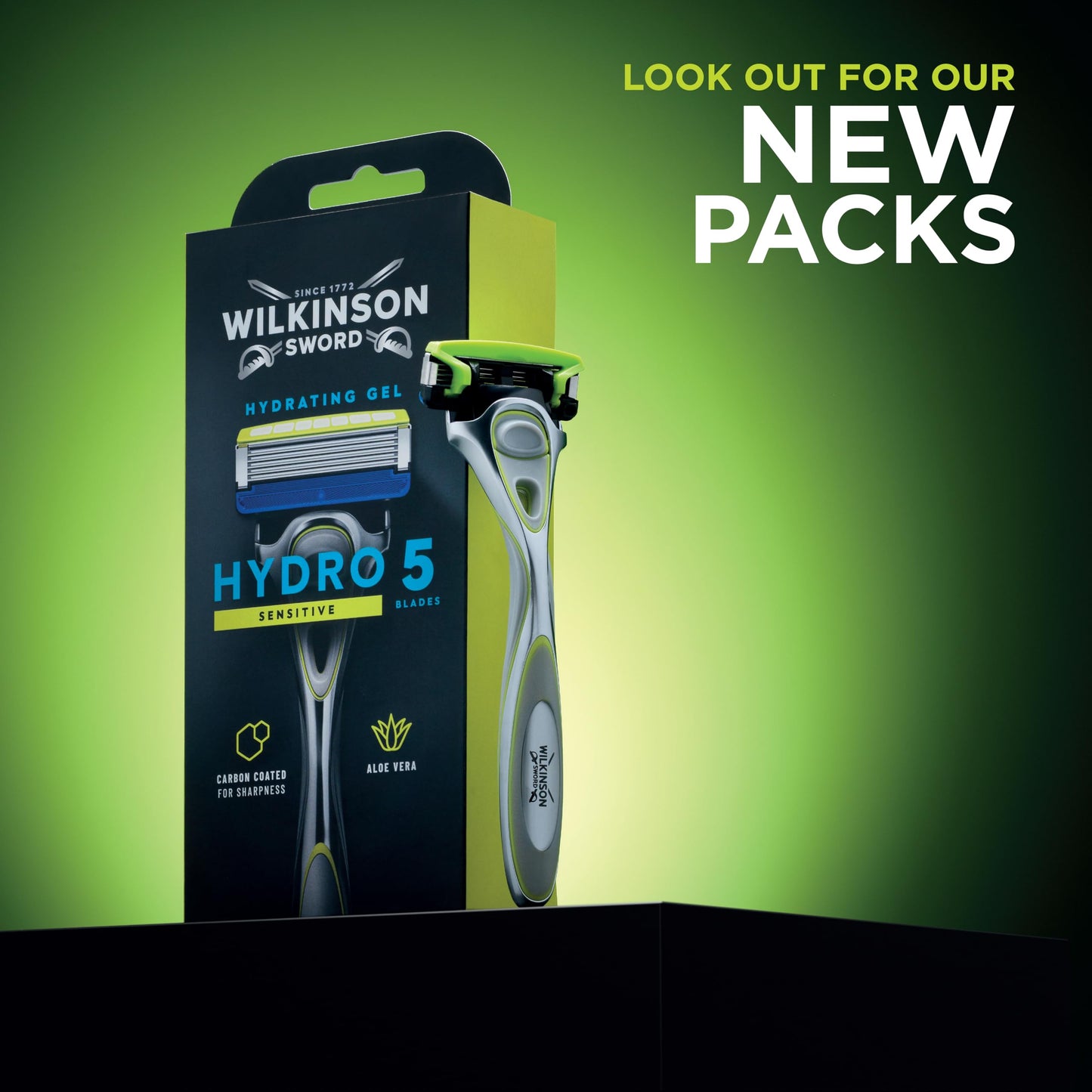 WILKINSON SWORD - Hydro 5 Skin Protection for Men - Sensitive - Razor Handle + 4 Blade Refills Beauty and Personal Care Wilkinson Sword