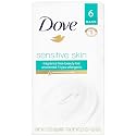 Dove Moisturizing for Softer Skin, Fragrance-Free, Hypoallergenic Beauty Bar Sensitive Skin Effectively Washes Away Bacteria While Nourishing Your Beauty & Personal Care Dove