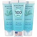 BERGMAN KELLY - Travel Size Hotel Shampoo - 1 fl oz, 100 PK, Tropical Waterfall - Delight Your Guests with Revitalizing & Refreshing Hair Cleanser Beauty & Personal Care BERGMAN KELLY