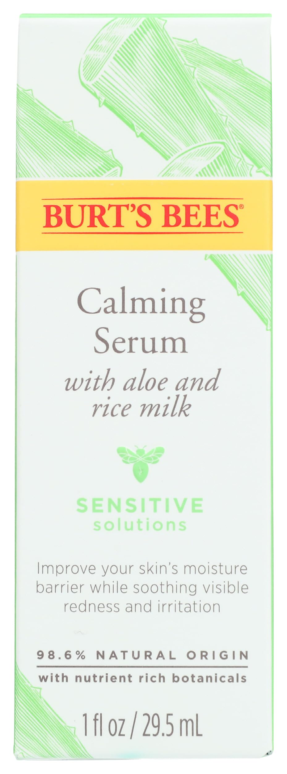 Burts Bees Sensitive Anti Redness Calming Serum, 1 FZ Beauty & Personal Care Burt's Bees