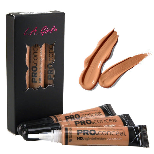 LA Girl HD Pro Conceal High Definition Concealer (Toffee) (pack of 3) Beauty & Personal Care L.A. Girl