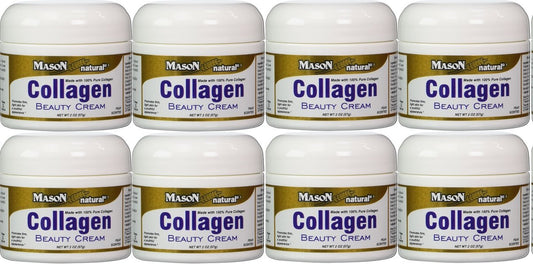 MASON NATURAL COLLAGEN PREMIUM SKIN CREAM 2 OZ (Pack of 8) Beauty & Personal Care MASON NATURAL