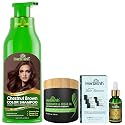 Herbishh Hair Color Shampoo for Gray Hair - Natural Hair Dye Shampoo - Lasts Up To 3-4 Weeks - 500ML - 3-In-1 Hair Color - Colors, Cleanses Beauty & Personal Care Herbishh