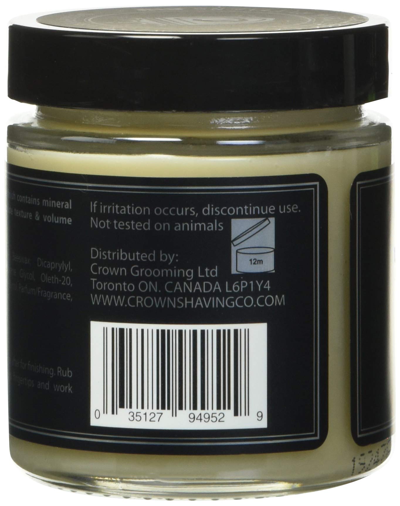 Crown Shaving Hippie Killer Matte Styling Clay , 120 milliliters/4 ounces Beauty & Personal Care Crown Shaving Co.