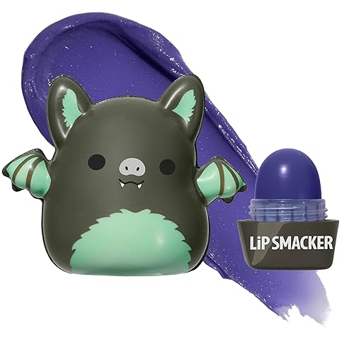 Lip Smacker Squishmallows Moisturizing Lip Balm, Fun Soft Squishy Collectible Top, Blackberry Flavored Hydration - Aldous Beauty & Personal Care Lip Smacker