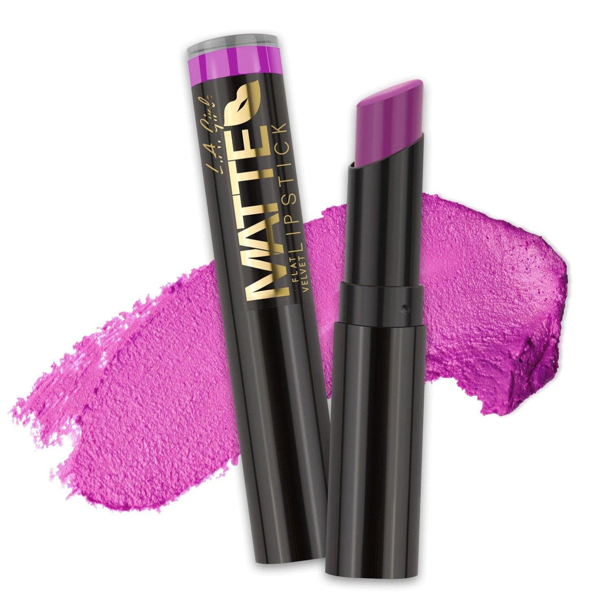 L.A. Girl Matte Flat Velvet Lipstick, Giggle GLC819 Beauty & Personal Care L.A. Girl