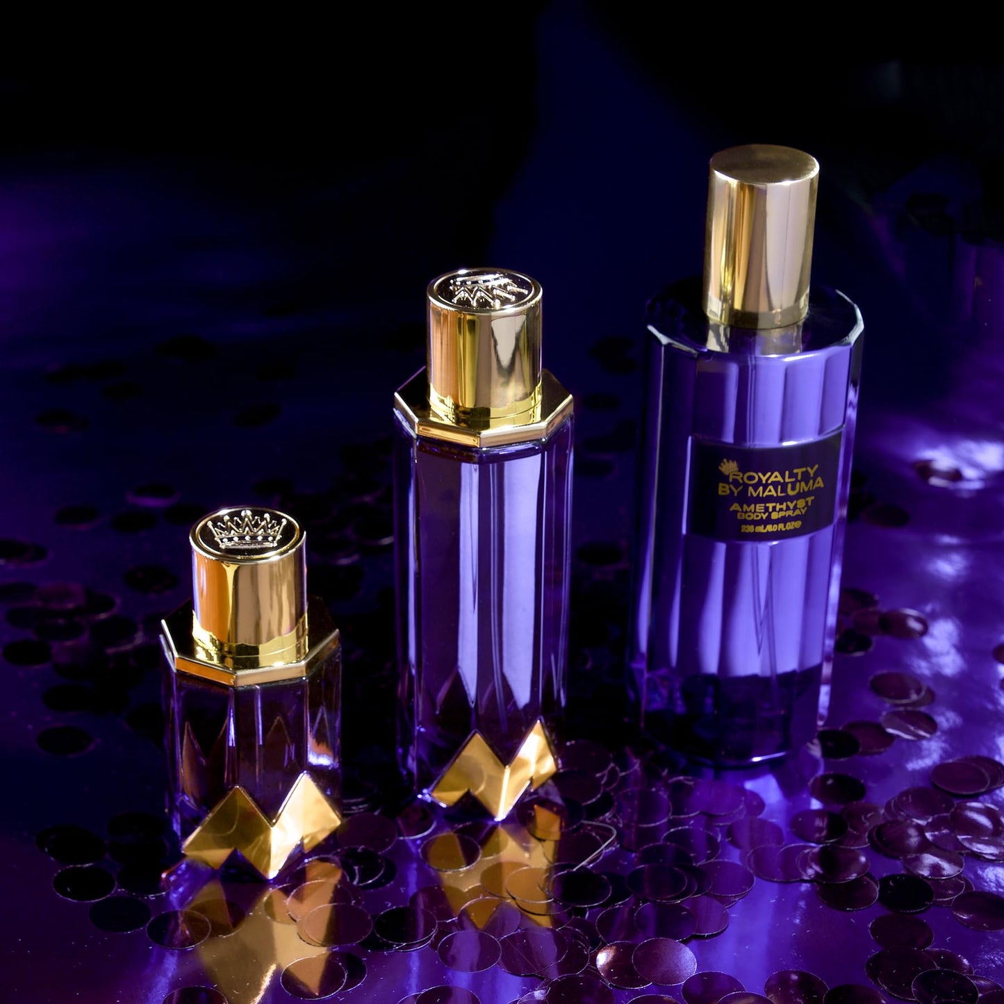 Royalty by Maluma Amethyst Body Spray, 8 oz - Luxurious Body Spray for Women - Perfume for Women with Fruity Floral Scent - Top Notes of Tangerine Beauty & Personal Care Royalty By Maluma
