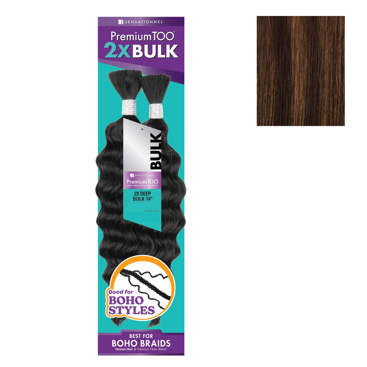 Sensationnel PremiumToo Bulk Weaving-2X Deep,1 Pack 14 inch, S4/30