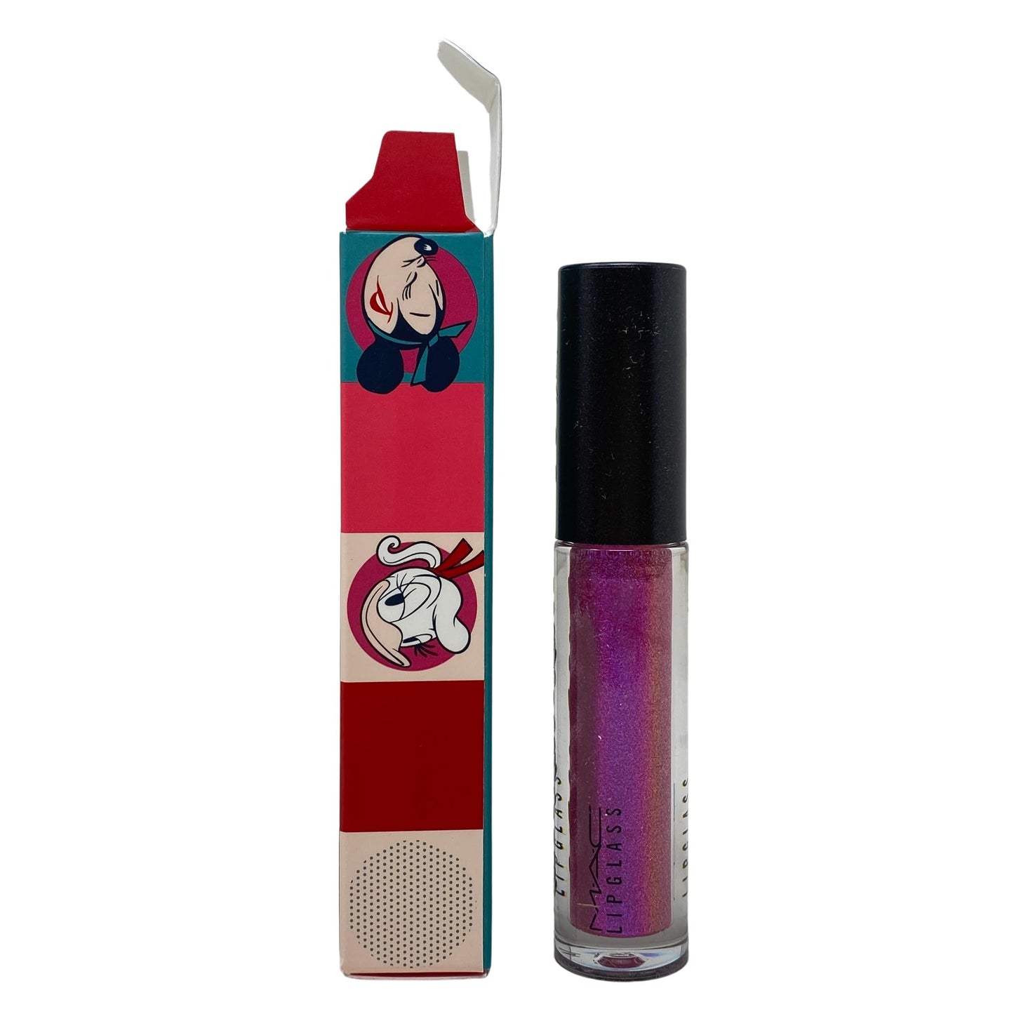 MAC M·A·C Cosmetics Lipglass - Pink Polka Dots (Disney Minnie & Daisy Collection) - 0.1 fl oz / 3.1 mL Beauty & Personal Care MAC