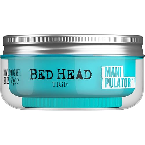TIGI Bed Head Manipulator Texturizing Putty, Firm Hold Styling Putty for Short to Medium Hair, 2.01 oz Beauty & Personal Care Bed Head