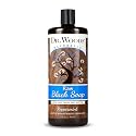 Dr. Woods Raw African Liquid Peppermint Black Soap - Body Wash for Men and Women, Contains Peppermint Oil and Organic Shea Butter, Gentle Exfoliant Beauty & Personal Care Dr. Woods