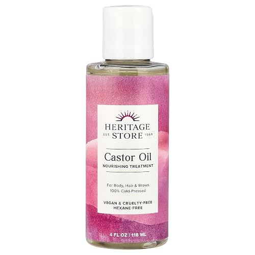 Heritage Store Castor Oil, 4 FZ Beauty & Personal Care HERITAGE STORE