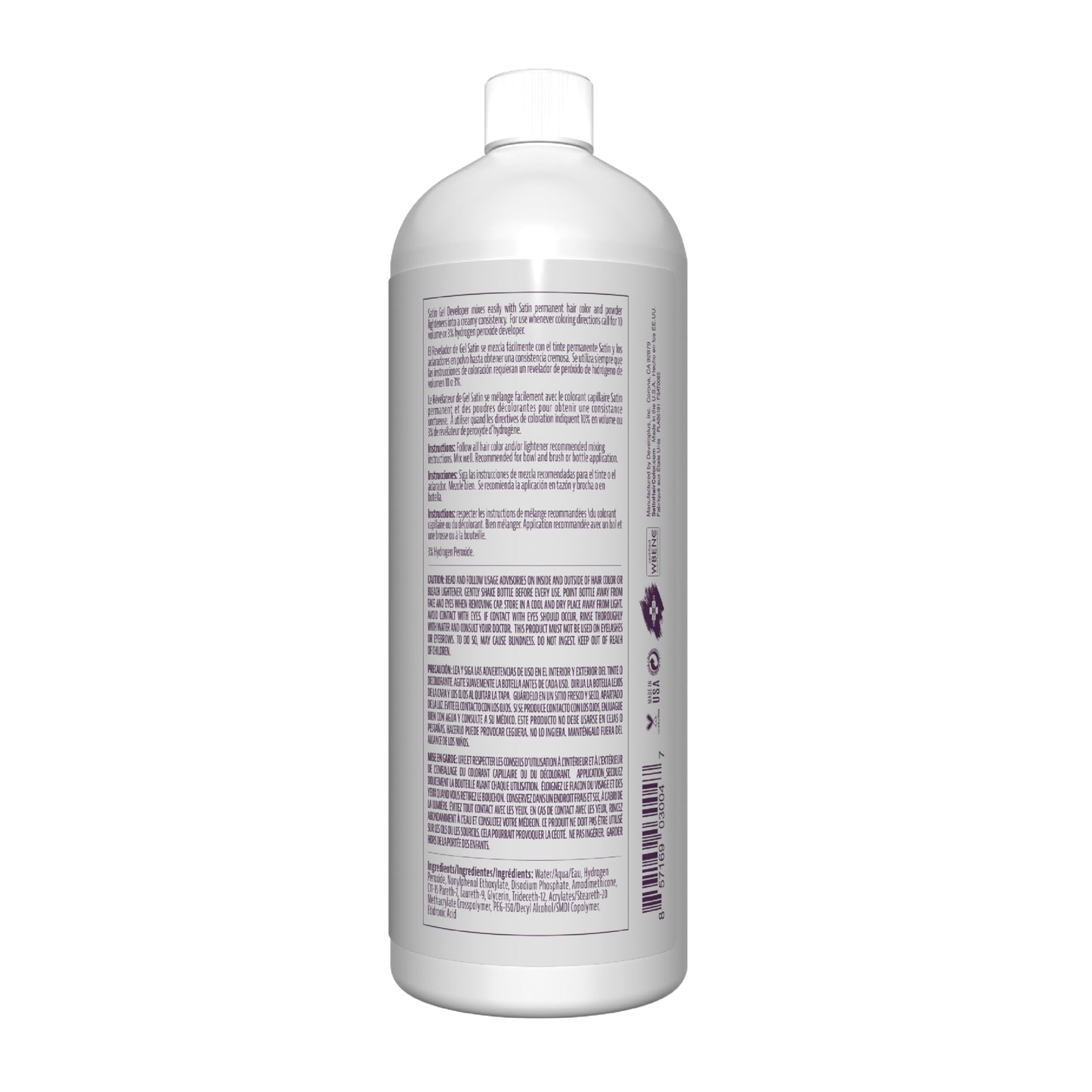 Satin | Ultra Vivid Fashion Colors | Oxide Developers | Satin10 Volume | 32 oz Beauty & Personal Care Satin