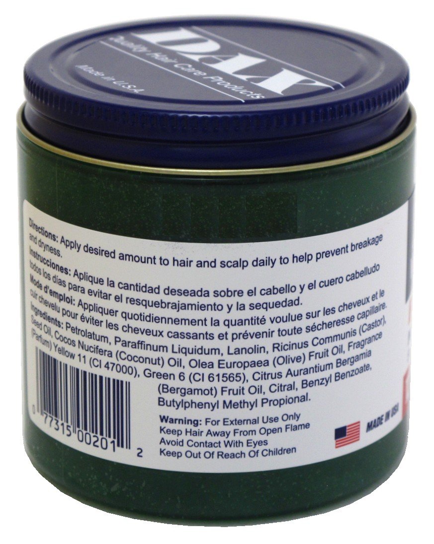 Dax Pomade (Bergamot) 7.5 Ounce Jar (221ml) (3 Pack) Beauty & Personal Care DAX
