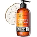Vitamin C Cleanser Face Wash - HUGE 8 oz Gentle Facial Cleansing Gel for Uneven Skin Tone, Age Spots and Fine Lines - Natural Face Soap with Aloe Beauty & Personal Care Eve Hansen