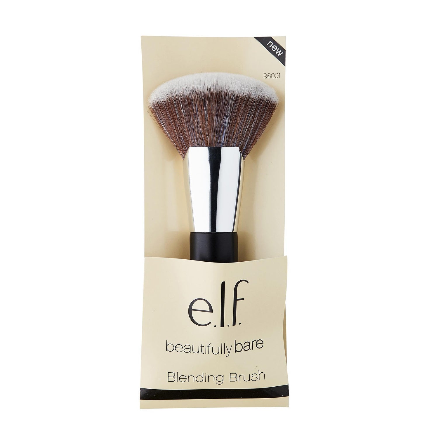 e.l.f. Beautifully Bare Blending Brush, Synthetic Makeup Brush For Precise & Streak-Free Full-Face Application, Vegan & Cruelty-Free Beauty & Personal Care e.l.f.