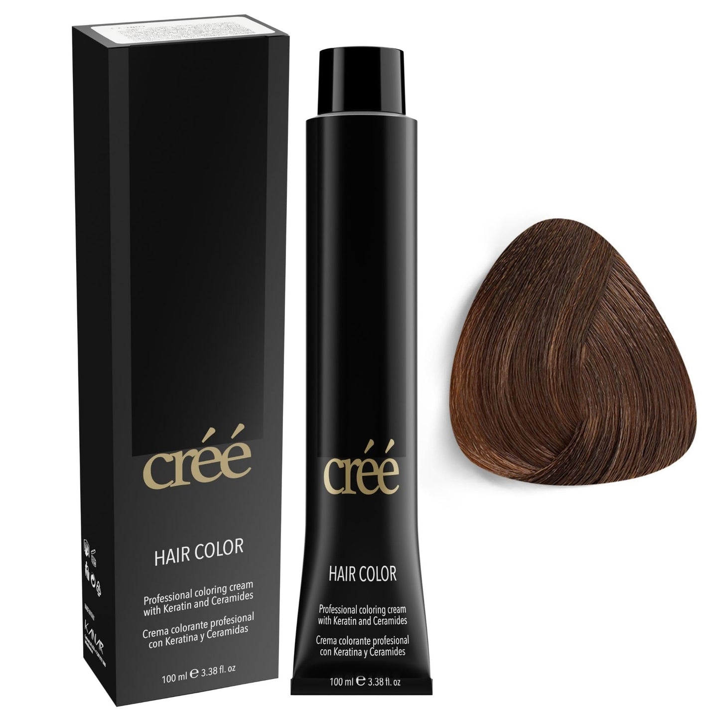 Cree Professional 7.99 - Cinnamon Permanent Hair Color - Long Lasting, Rich Vibrant - Gray Coverage 100ml - 3.4 fl.oz. Beauty & Personal Care Créé