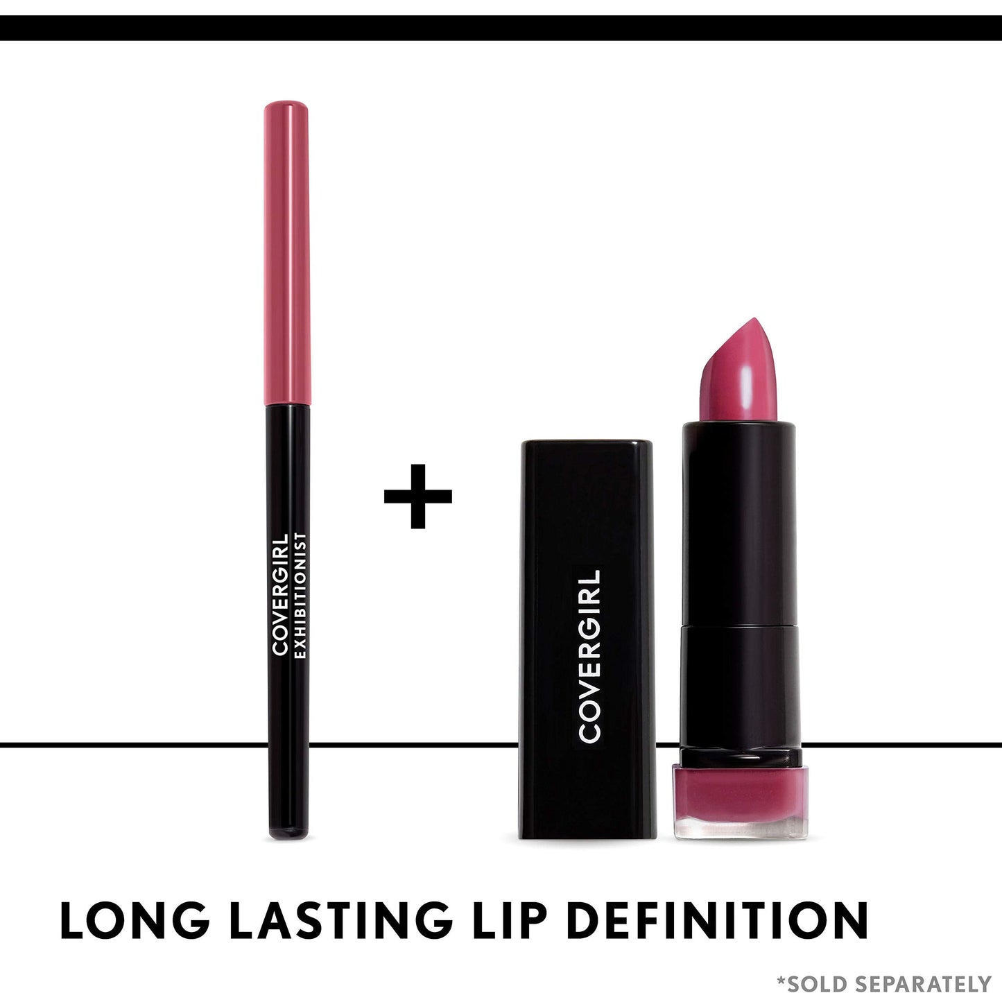 COVERGIRL Exhibitionist Lipstick Cream, Bombshell Pink 425, Lipstick Tube 0.123 OZ (3.5 g) Beauty & Personal Care COVERGIRL