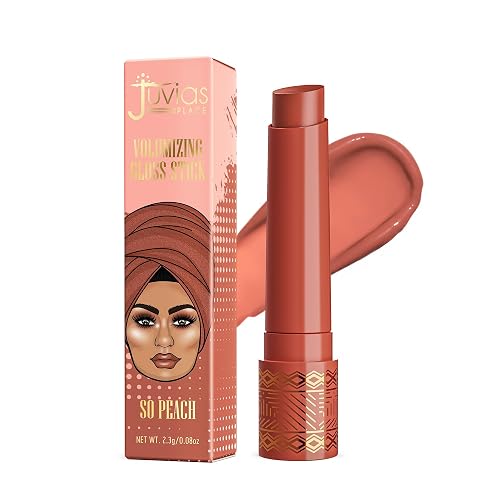 Juvia's Place Volumizing Gloss Stick - So Peach - Shiny Luscious Lips with Nourshing Hydration, Plumping, Lip Plumper, Plumping Lip Balm, Hydrating Beauty & Personal Care Juvia's Place