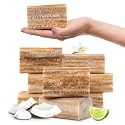 Australian Botanical Soap, 6.6 OZ, Coconut and Lime Oil, Triple Milled Bars made with a Natural Soap Base and Enriched with Organic Shea Butter, Pack Beauty & Personal Care Australian Botanical Soap