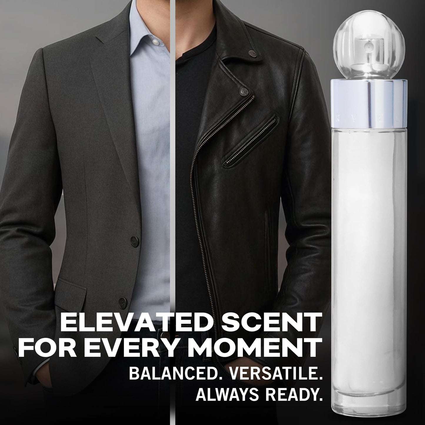 Perry Ellis 360° White Eau De Toilette Spray for Men - Mens Cologne, Long Lasting Perfume, EDT, Fragrance with Notes of Cedar Wood, Cardamom & Vanilla Beauty & Personal Care Perry Ellis