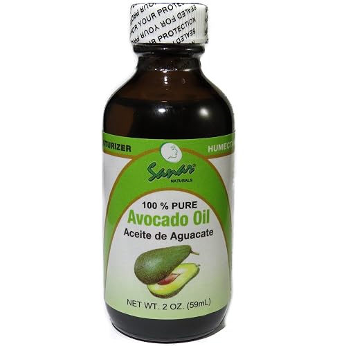 Organic Avocado Oil 2 oz - Aceite de Aguacate Sanar Naturals 100% Pure and Natural Cold Pressed Beauty & Personal Care Sanar