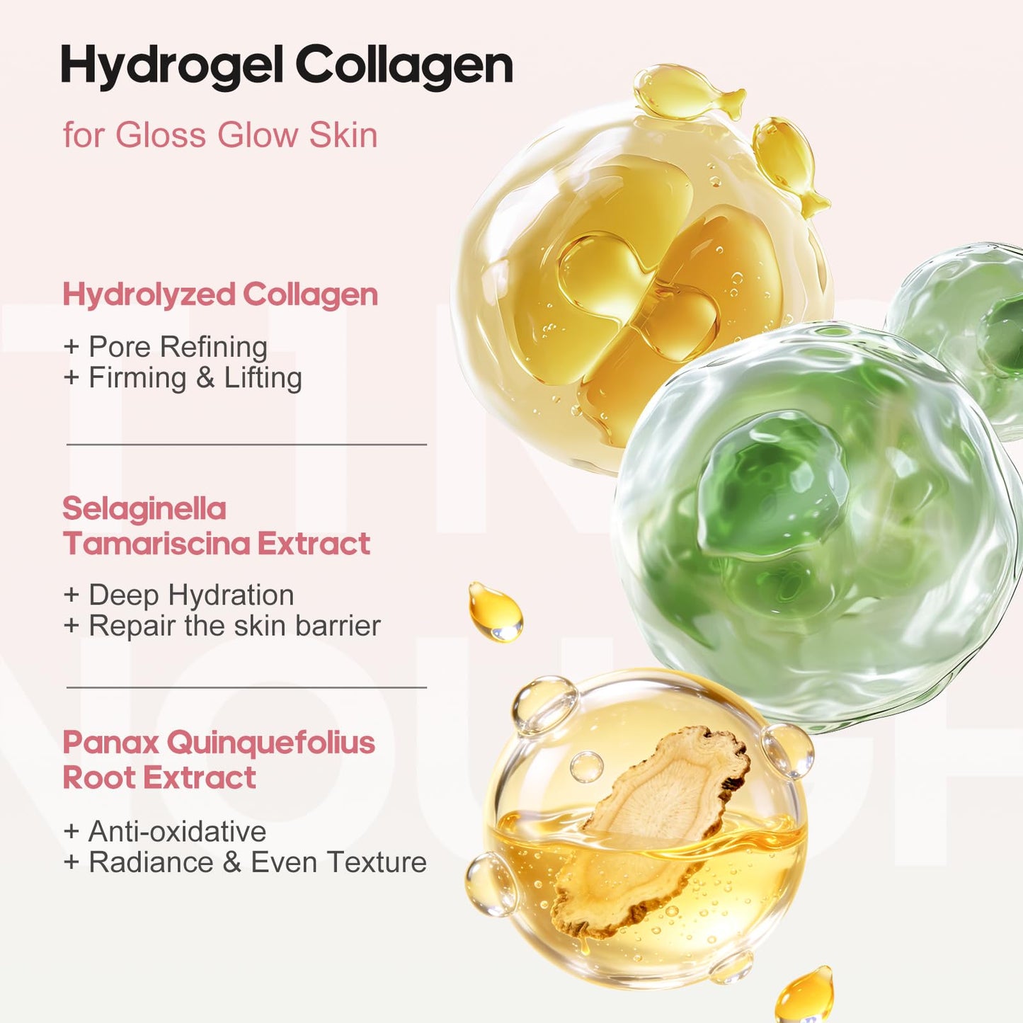 NLQ Intensive Collagen Deep Mask Skincare, Hydrating Overnight Face Mask for Glass Skin, Pore Refining, Firming & Plumping, Travel Essentials Beauty & Personal Care NLQ