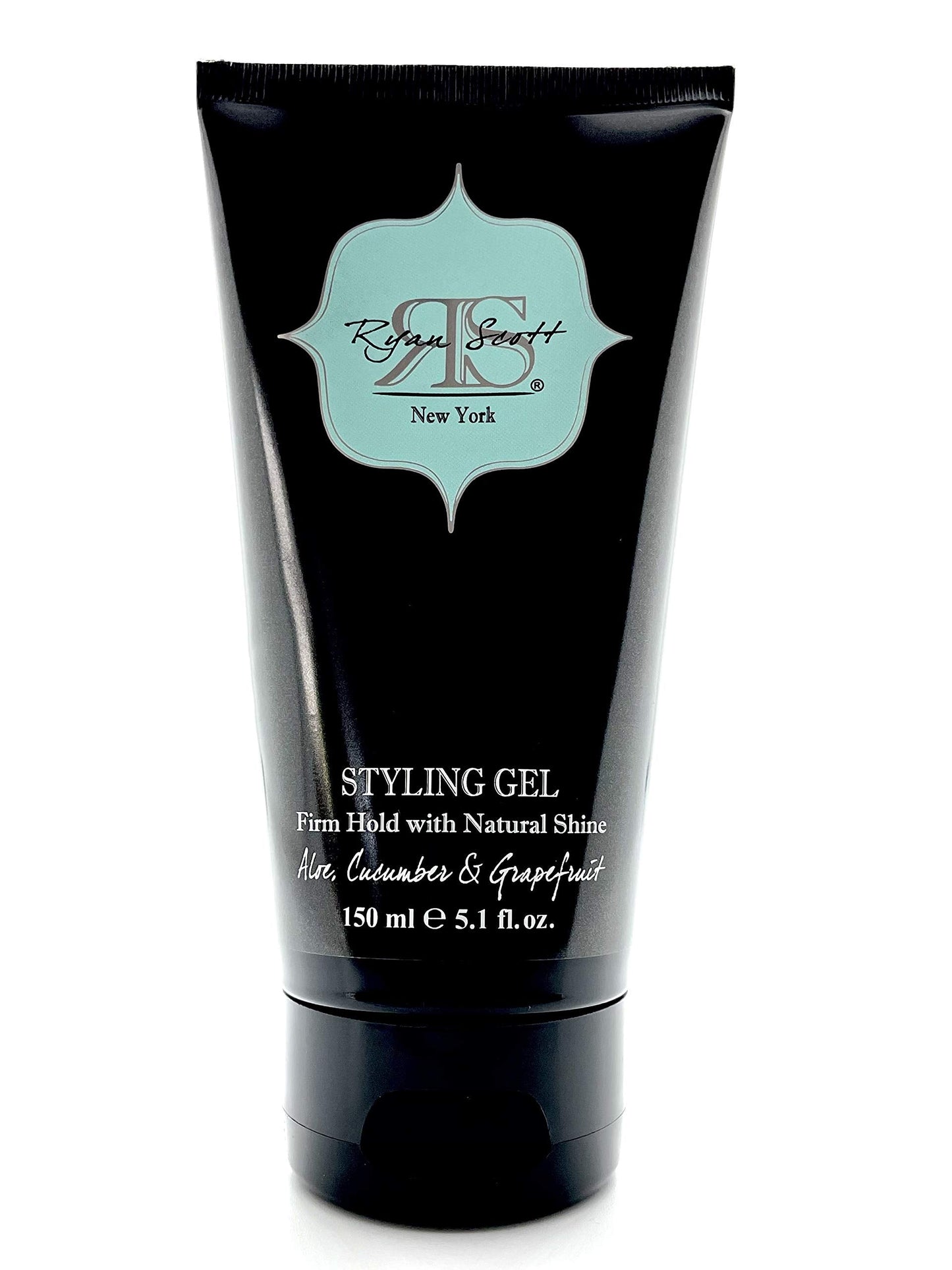 Ryan Scott Non-Flaking & Alcohol-Free Styling Gel provides a Firm Hold with Natural Shine. Aloe, Cucumber, & Grapefruit Fragrance, 5.1 fl. oz. Beauty & Personal Care RYAN SCOTT RS