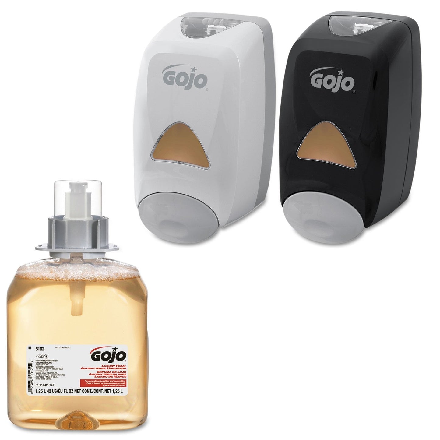 GOJO 5162-03 X Luxury Foam Antibacterial Soap Refill, 1250 mL Refill for GOJO® FMX-12™ Dispenser Beauty & Personal Care Gojo