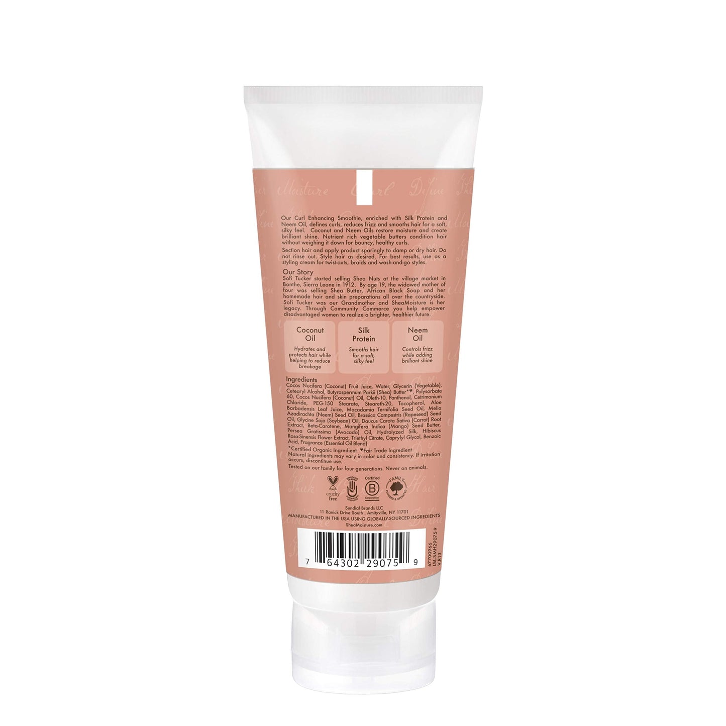 SheaMoisture, Coconut & Hibiscus Curl Enhancing Smoothie TRVL 3.2 oz Beauty & Personal Care SheaMoisture