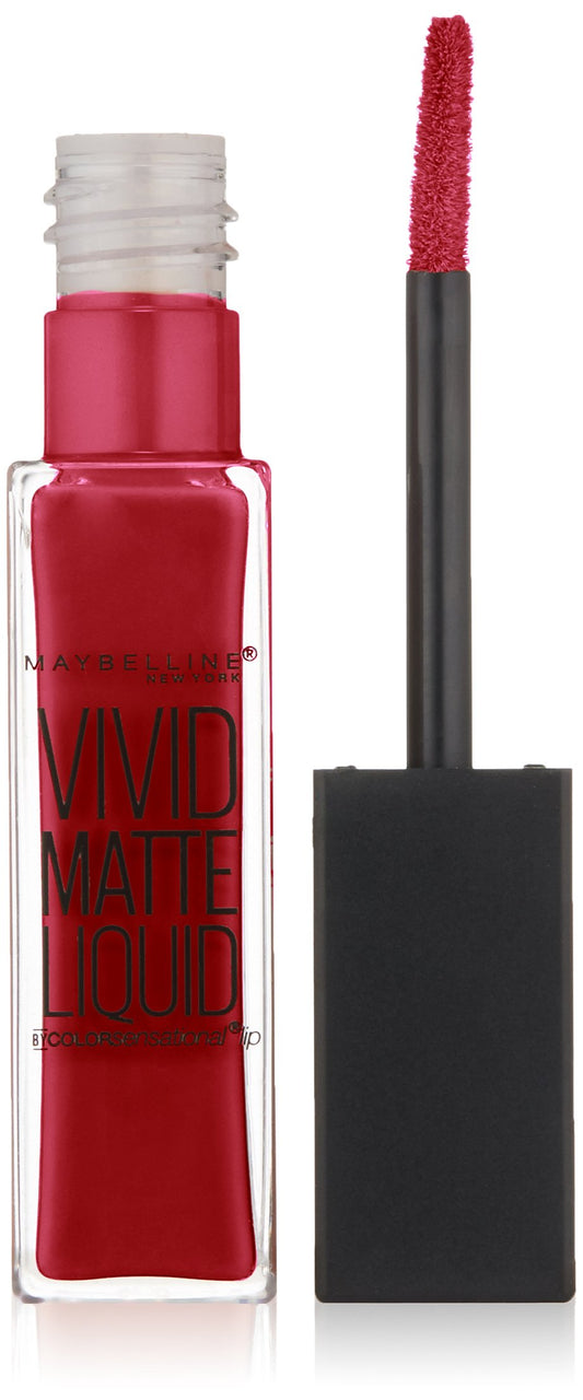 Maybelline Color Sensational Vivid Matte Liquid Lipstick, Berry Boost, 0.26 fl. oz.