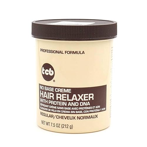 Tcb No Base Hair Relaxer Creme Regular, 7.5 Ounce Beauty & Personal Care TCB Hair Relaxer