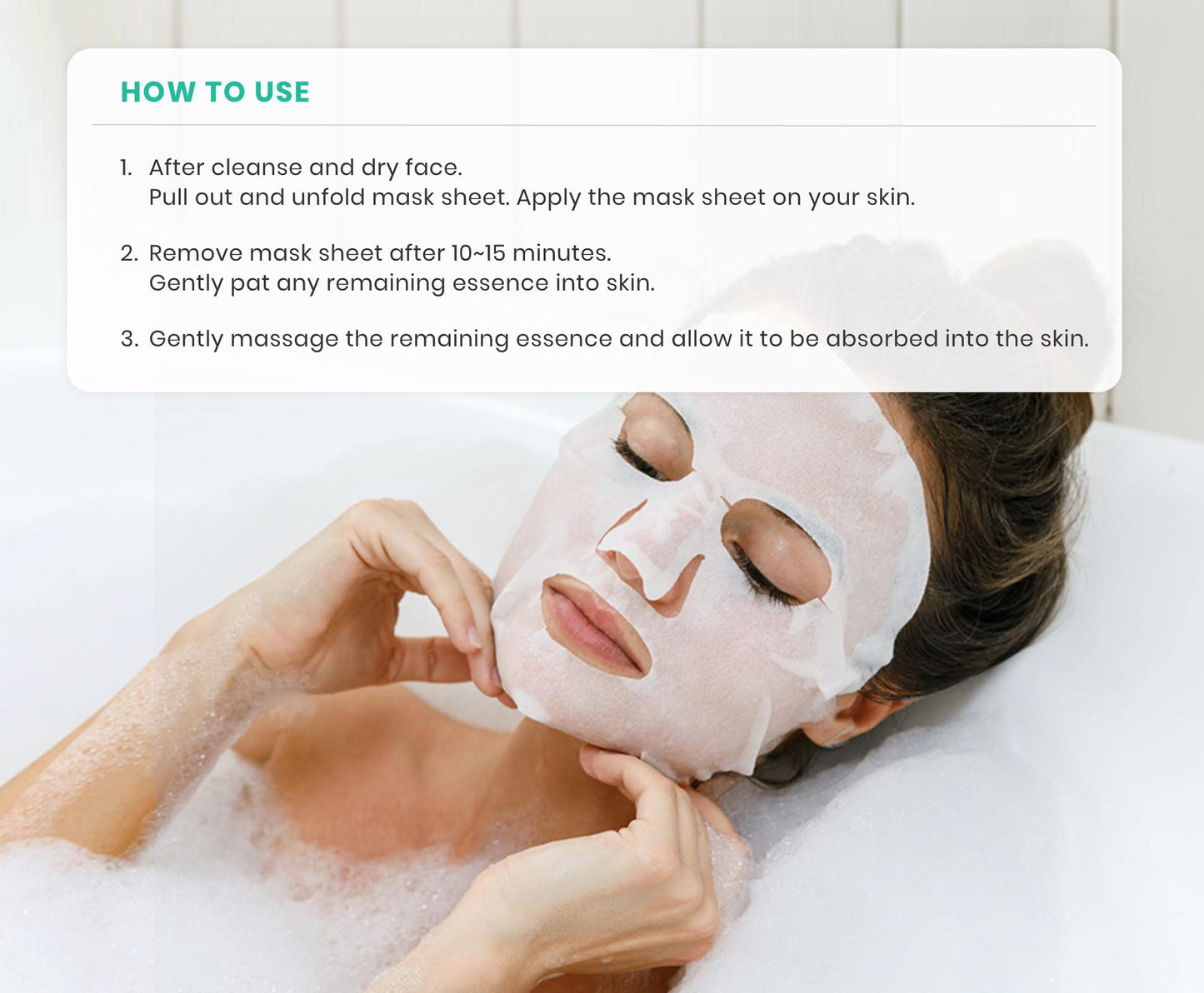 Veraclara] Facial Face Mask | Korean Skin Care Mask… (12COMBO) Beauty & Personal Care Veraclara