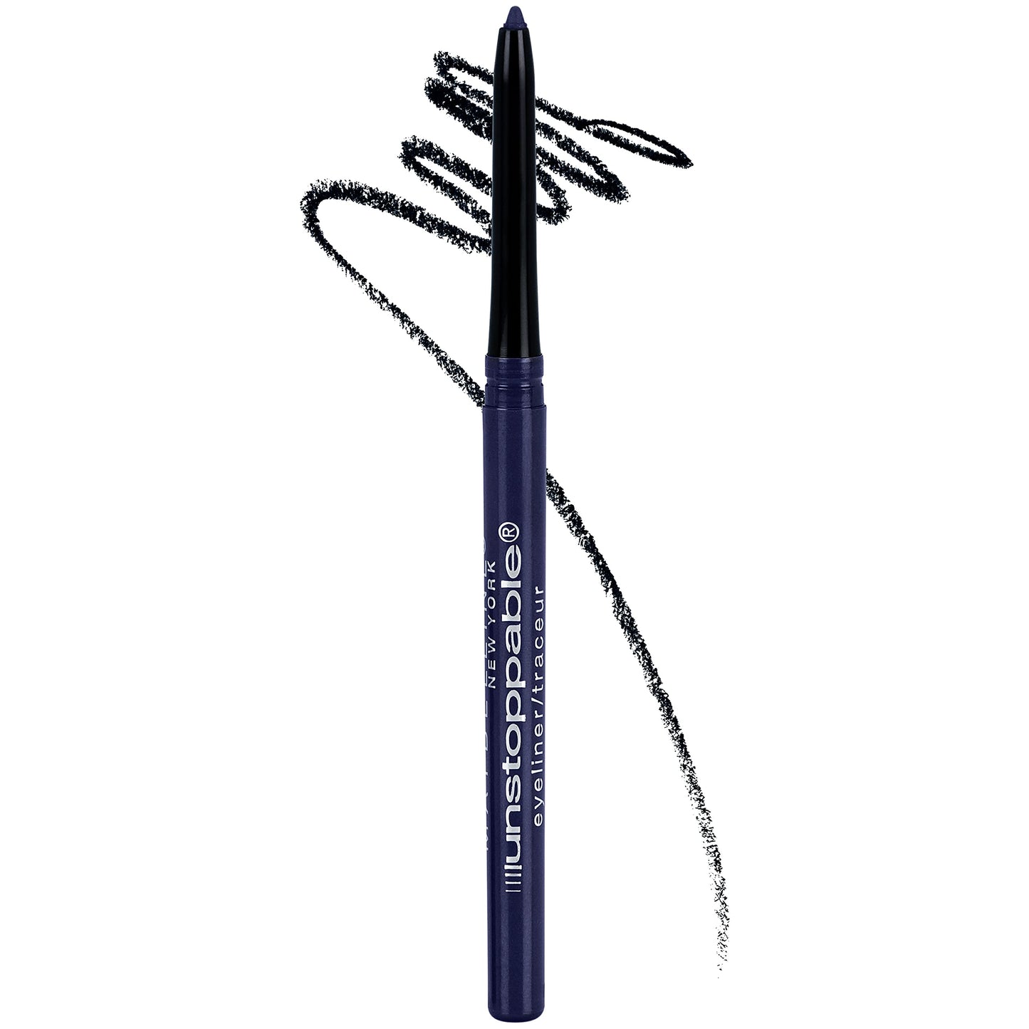 Maybelline Unstoppable Waterproof Mechanical Blue Eyeliner Pencil, Easy to Apply, Smooth Glide, Up to 24 Hour Wear, Sapphire Beauty & Personal Care MAYBELLINE