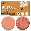 Shampoo and Conditioner Bar, Argan Oil - Sulfate Free Solid Shampoo and Conditioner Bars Set, Vegan Hair Care for All Hair Types, Long Lasting (120 Beauty & Personal Care Clever Yoga