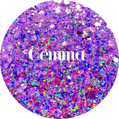 Purple Polyester Glitter | Craft Glitter | Glitter for Arts & Crafts | Tumblers | Cosmetics | Nails | Epoxy Resin Art | Slime | DIY | Body Glitter | 1 Beauty & Personal Care Glitter Heart Co.