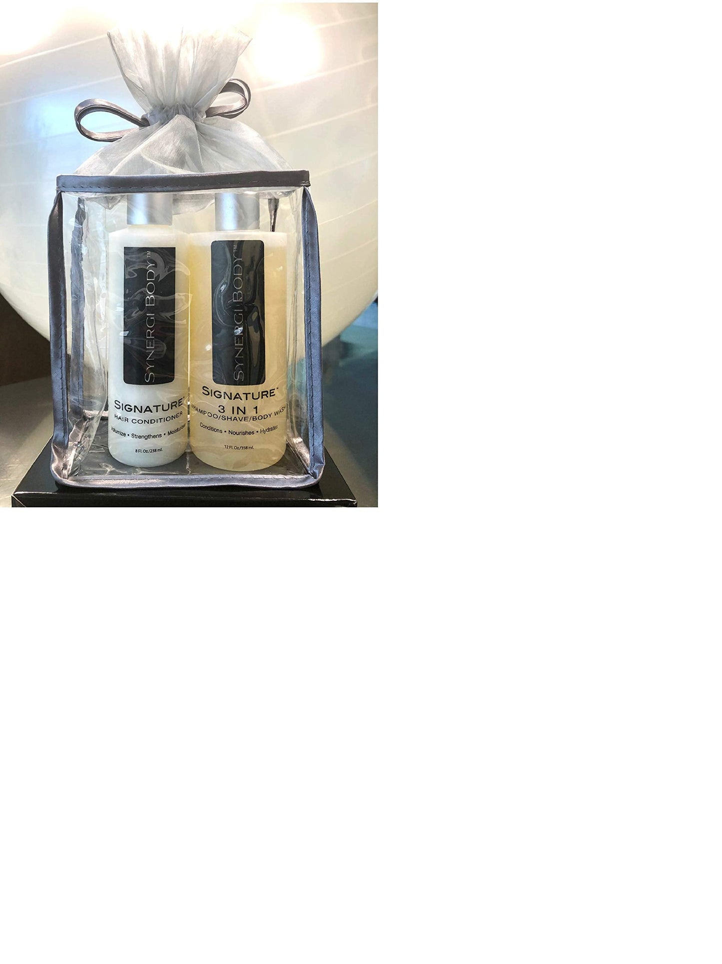 Hair & Body Set - 3 in 1 Shampoo/Shave/Body Wash & Hair Conditoner Beauty & Personal Care Synergi Body Signature
