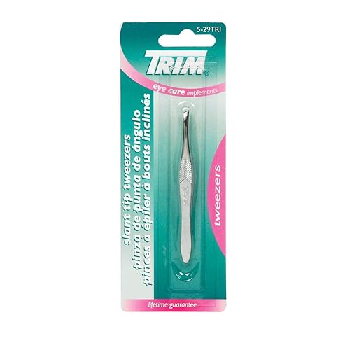 SLANT TIP TWEEZERS CHRM (Pack of 6) Beauty & Personal Care Trim
