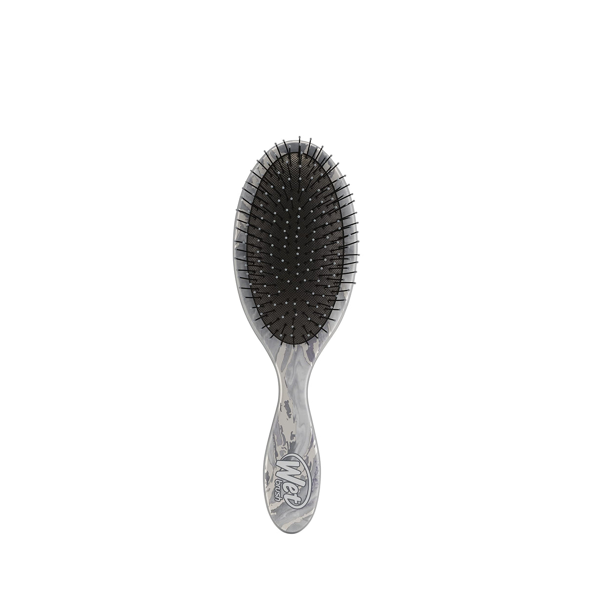 Wet Brush Original Detangler Brush - Metallic Marble, Silver - All Hair Types - Ultra-Soft IntelliFlex Bristles Glide Through Tangles with Ease Beauty & Personal Care Wet Brush